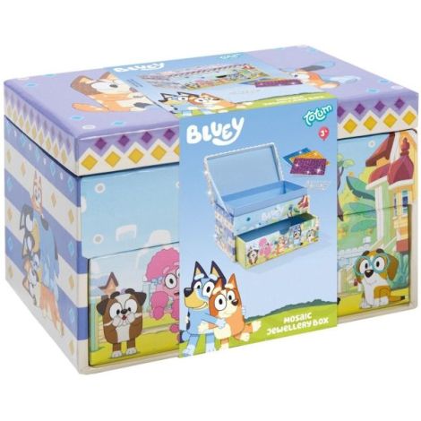 Set creativ DIY Decoreaza propria cutie de bijuterii, Bluey - imagine 6